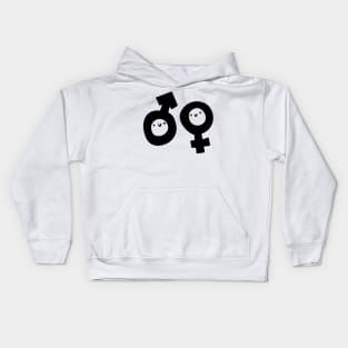 Gender love Kids Hoodie